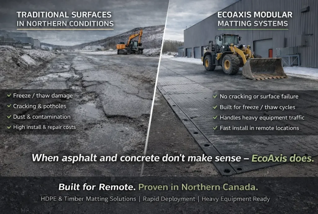 Hard Surface Performance for Remote and Isolated Northern Operations